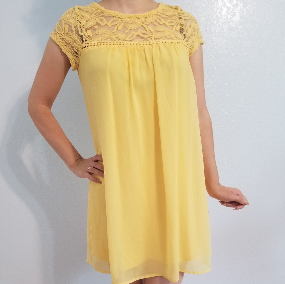 Yellow dress